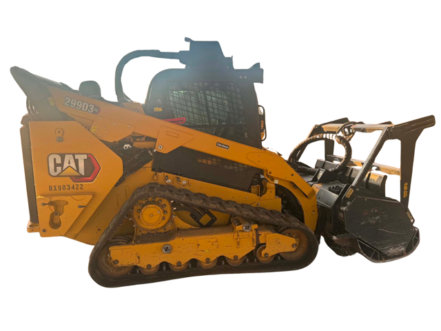 2021 CAT 299D3 XE with HM415C Mulcher Head